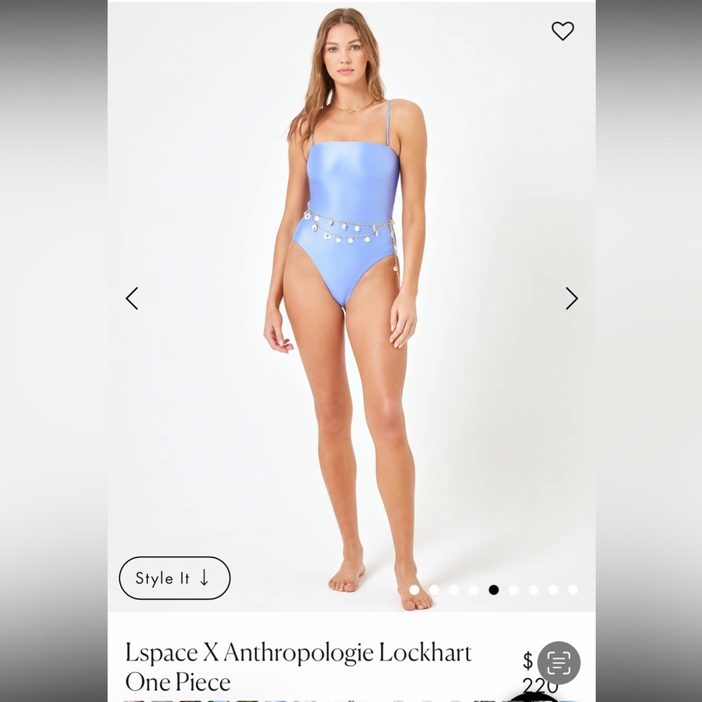 LSPACE x Anthropologie Lockhart One-Piece Swimsuit size Medium